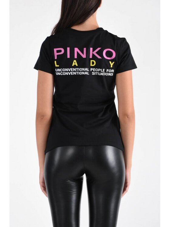 PINKO Pinko T-Shirt 100355 Černá Regular Fit