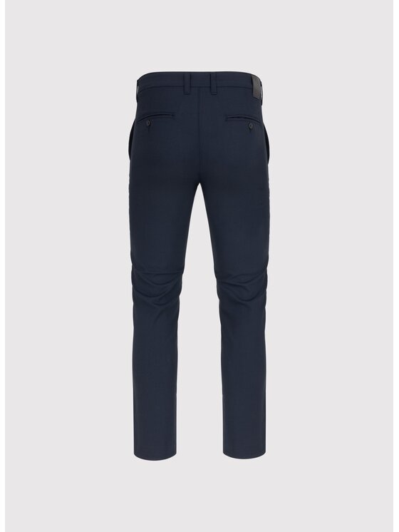 Pako Lorente Pako Lorente Spodnie materiałowe P25SF-WX-009 Granatowy Slim Fit