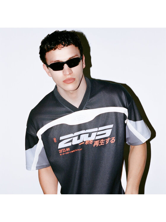 2005 2005 Longsleeve Tokyo Jersey Szary Oversize