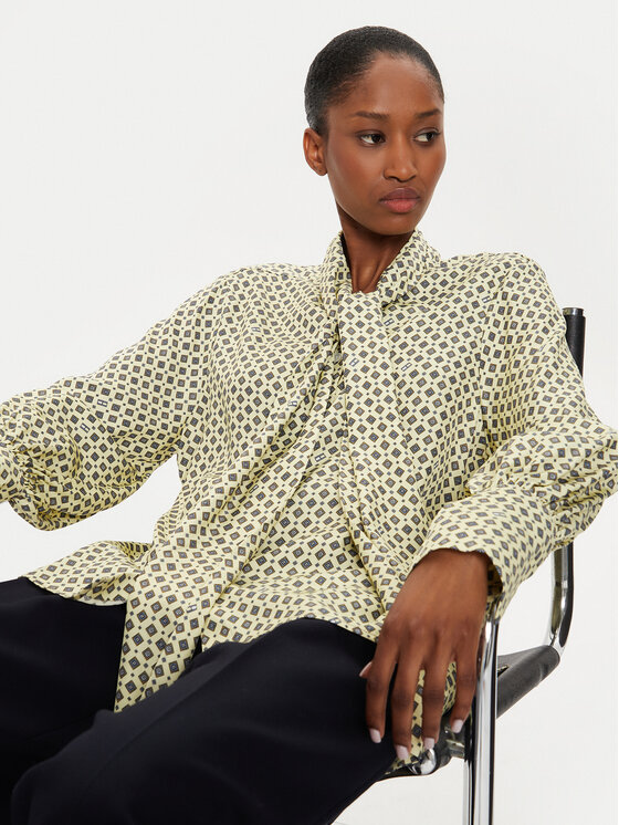 Tommy Hilfiger Tommy Hilfiger Bluza WW0WW42294 Rumena Relaxed Fit