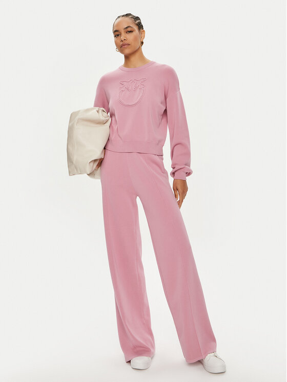 PINKO Pinko Džemper Acciuga 101568 A115 Ružičasta Regular Fit