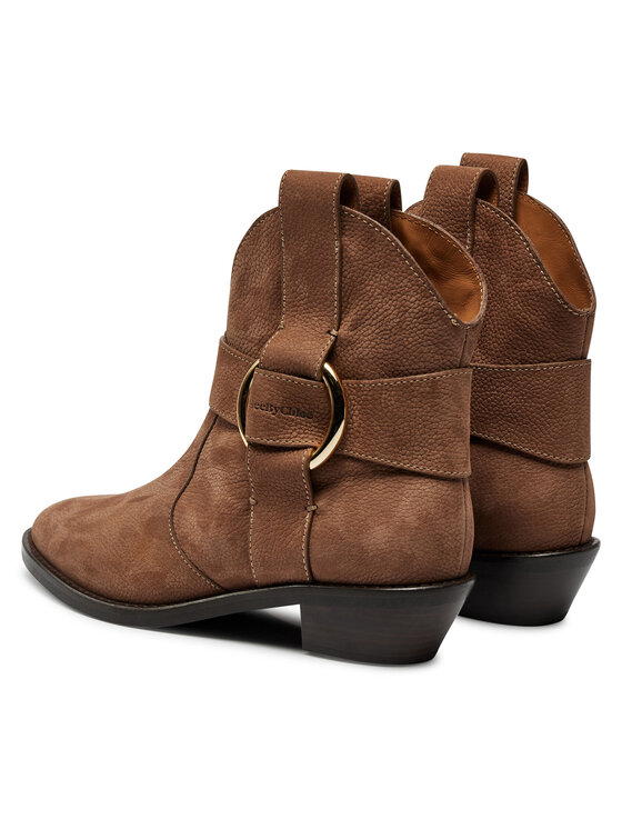 See By Chloé See By Chloé Western csizmák New Ring SB43000A Barna