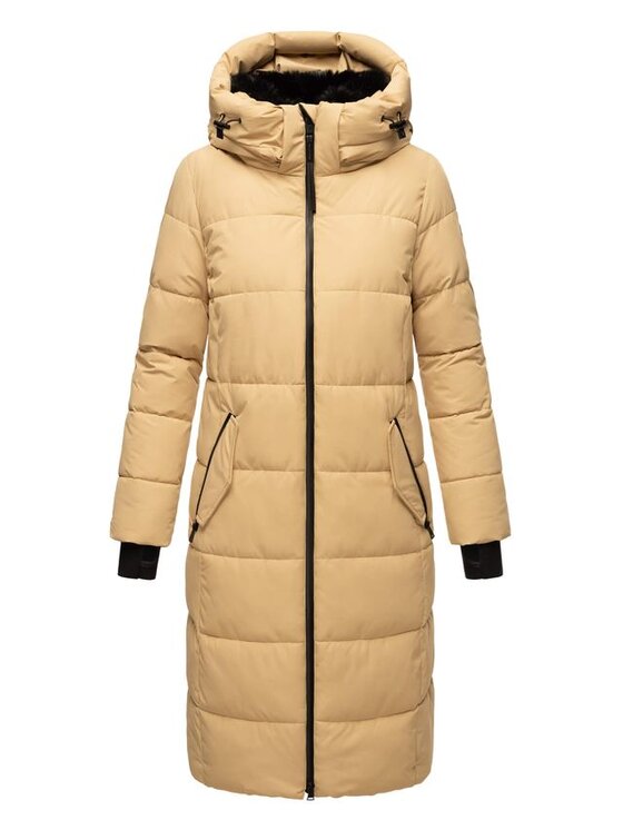 Marikoo Marikoo Kurtka zimowa Zuraraa Beżowy Casual Fit