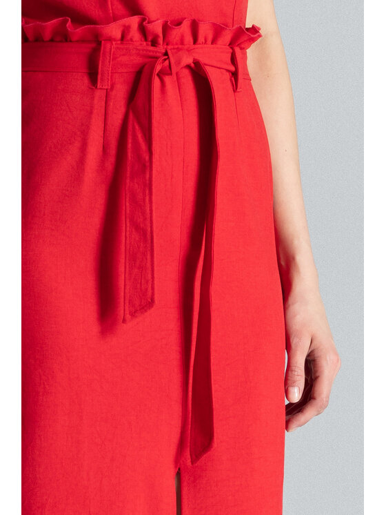FIGL FIGL Φόρεμα M633 Κόκκινο Regular Fit
