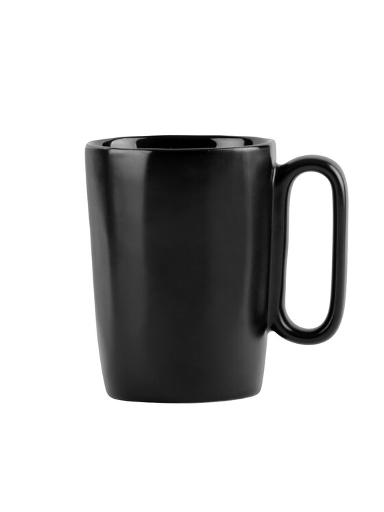 Vialli Design Vialli Design Komplet kubków 2 KUBKI CERAM.Z USZKIEM 250ML FUORI CZARNE 30022 Czarny