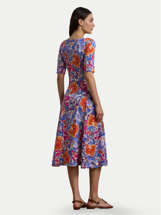 LAUREN RALPH LAUREN LAUREN RALPH LAUREN Sukienka codzienna 250972596001 Kolorowy Regular Fit