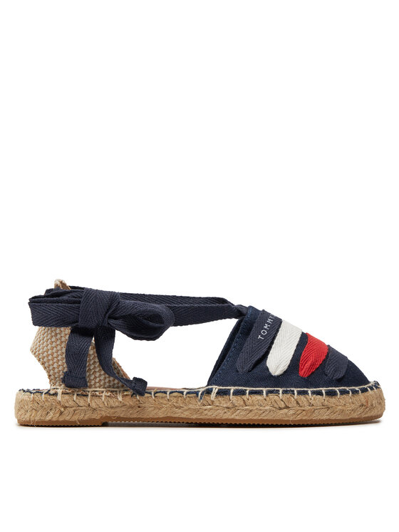 Tommy Hilfiger Espadrilky T3A7-33280-0890800 M Modrá