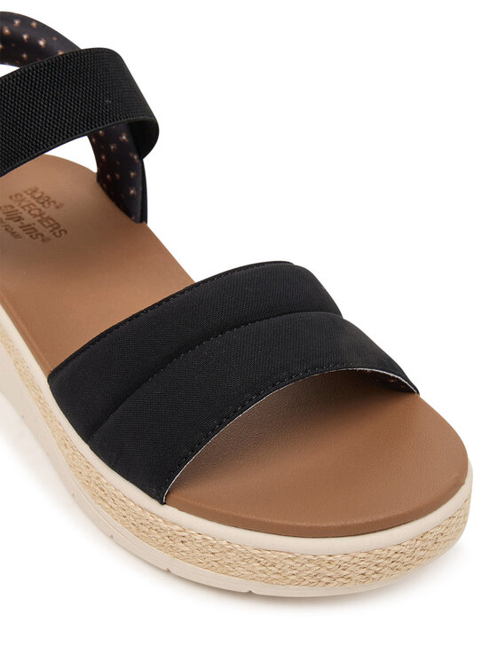 Skechers Skechers Sandały BOBS Sun Ray 114413/BLK Czarny