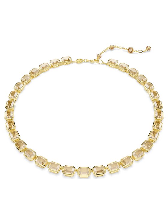 Swarovski Swarovski Naszyjnik Tennis Millenia 5718674 Żółty