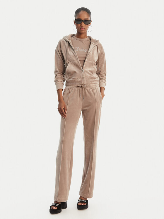 Juicy Couture Juicy Couture Jogginghose Tina JCWBJ126327 Beige Straight Leg