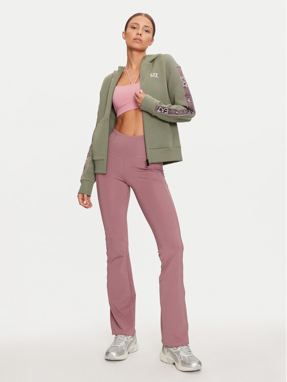 EA7 Emporio Armani EA7 Emporio Armani Суитшърт 6DTM03 TJUXZ 1898 Зелен Regular Fit