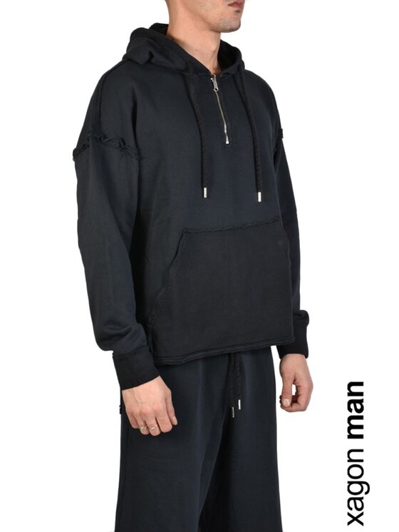 Xagon Xagon Felpa P2108 1J 21005 Nero Regular Fit
