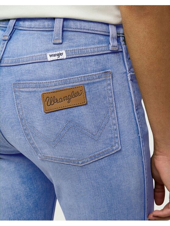 Wrangler Wrangler Jeansy Sienna 635 Niebieski Skinny Fit