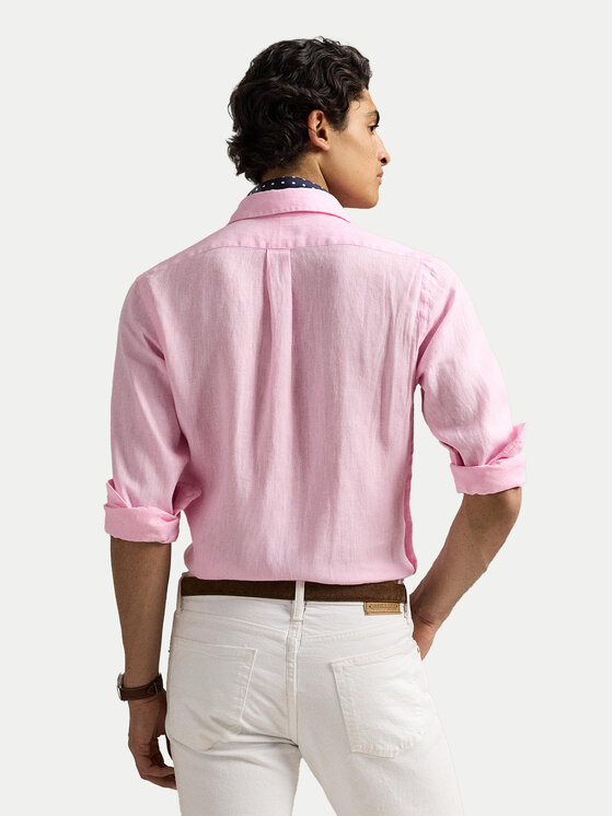 Polo Ralph Lauren Polo Ralph Lauren Cămașă 710968915002 Roz Slim Fit