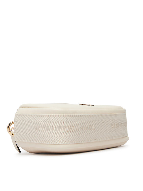 Tommy Hilfiger Tommy Hilfiger Borsetta Th Logotape Camera Bag AW0AW18741 Bianco