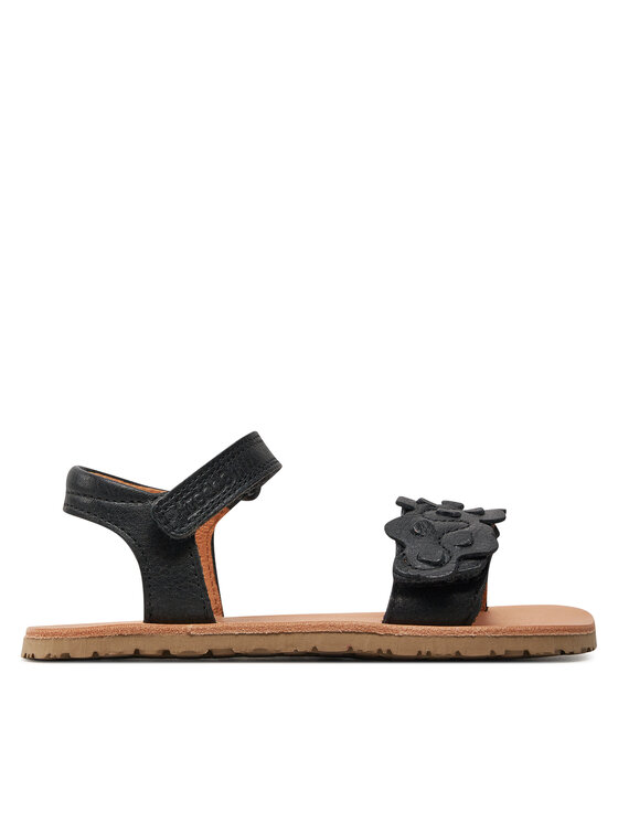 Froddo Sandále Barefoot Flexy Flowers G3150265-4 M Čierna