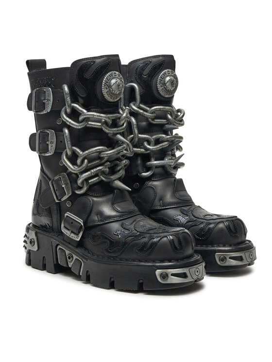 NEW ROCK NEW ROCK Marte M-727-S5 Crna