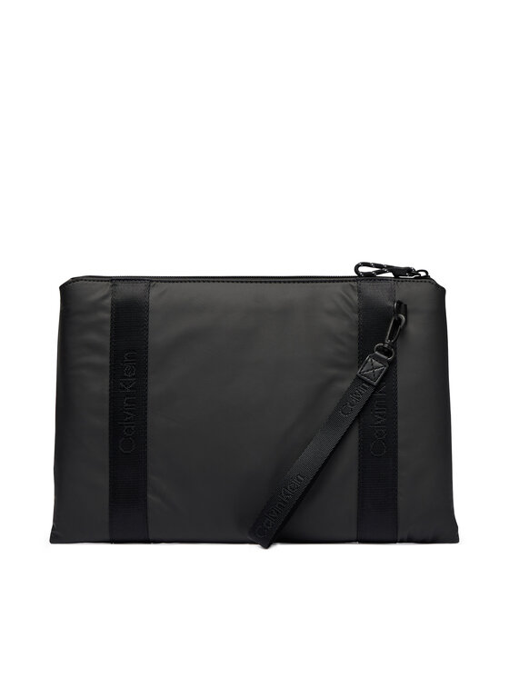 Calvin Klein Calvin Klein Калъф за лаптоп Rubberized Laptop Sleeve W/ Hand LV04D1294G Черен