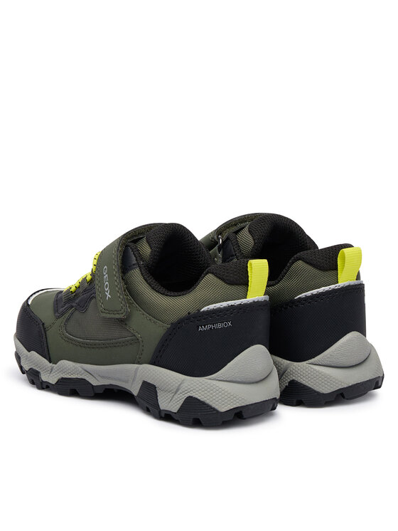 Geox Geox Snīkeri J Magnetar Boy B Abx J463ZB 050FU C0914 M Tumši zaļa