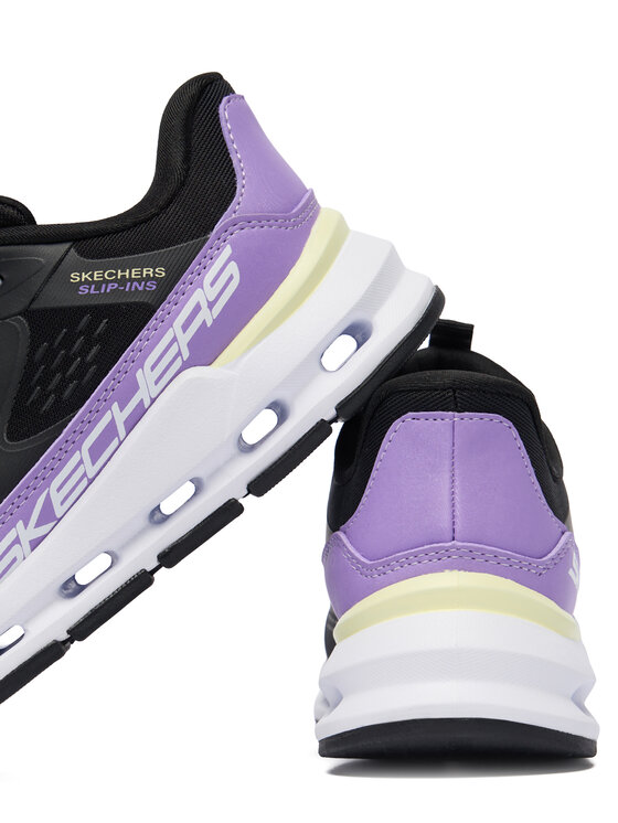 Skechers Skechers Sneakersy Glide-Step + 303654L BKPR Černá