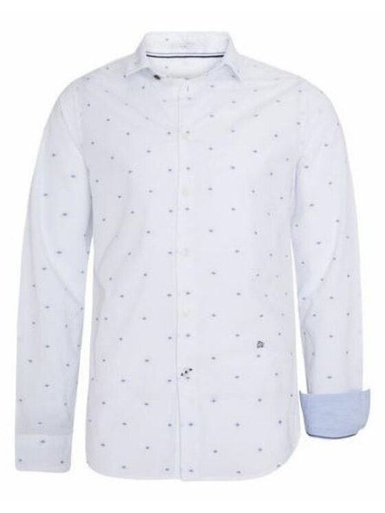 Pepe Jeans Pepe Jeans Koszula PM305900 0AA Biały Slim Fit