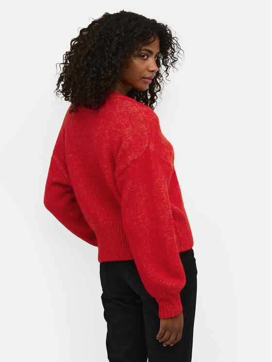 Kaffe Kaffe Πουλόβερ Trina 10508973 Κόκκινο Loose Fit