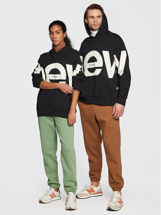 Felpa new cheap balance nera