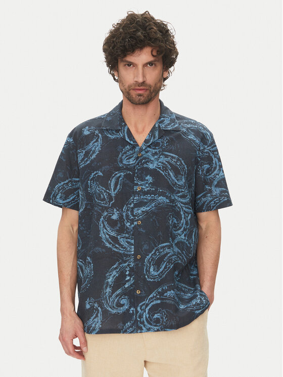 Liu Jo Liu Jo Πουκάμισο QA5103 T1999 M9542 Σκούρο μπλε Regular Fit