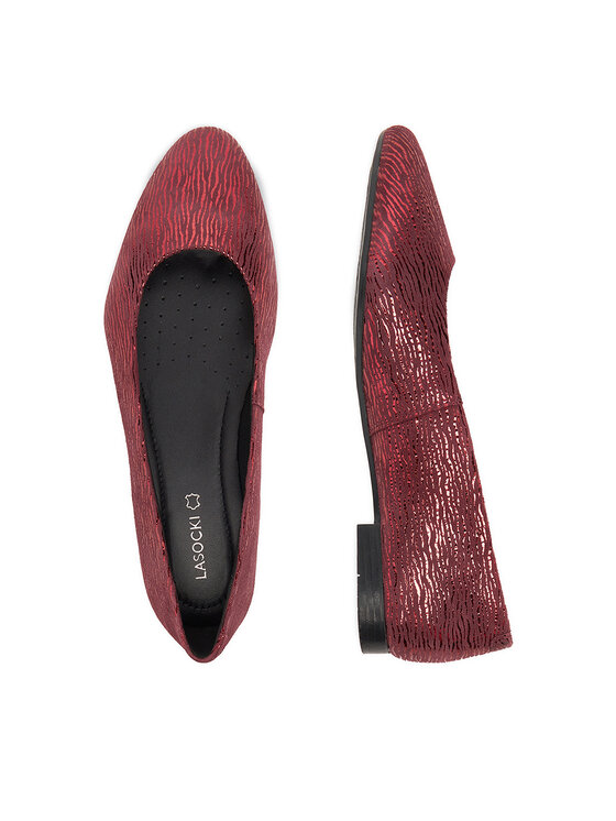 Lasocki Lasocki Ballerine CEO-RST-KAJA-04F Bordeaux