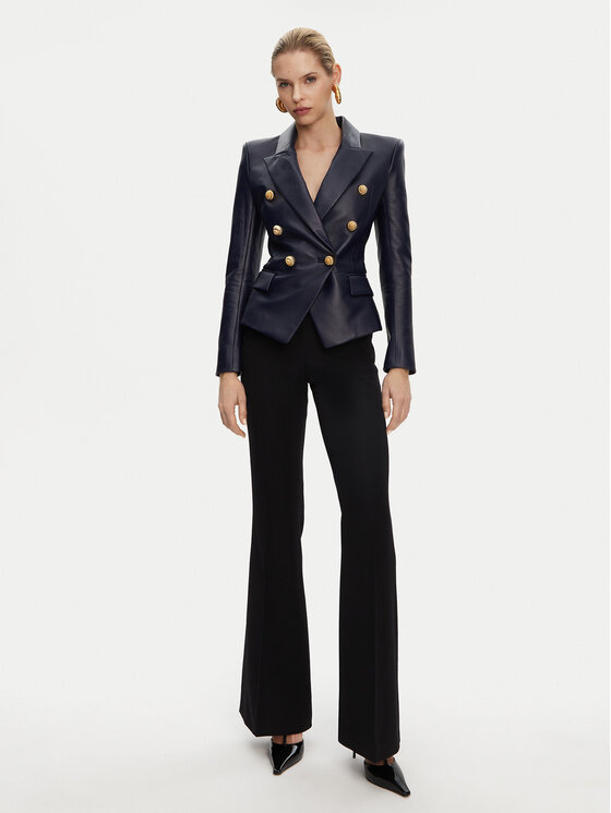 Balmain Balmain Zakó DF0SG185LC62 Sötétkék Regular Fit