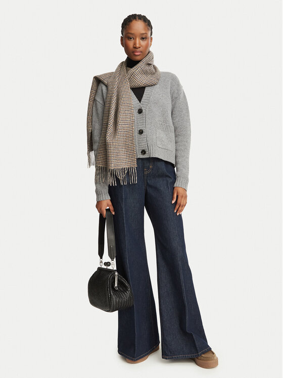 Weekend Max Mara Weekend Max Mara Кардиган Filmato 2625346102 Сірий Regular Fit