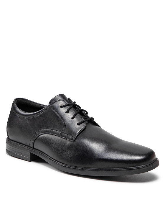 Clarks Clarks Туфлі Howard Walk 261612857 Чорний