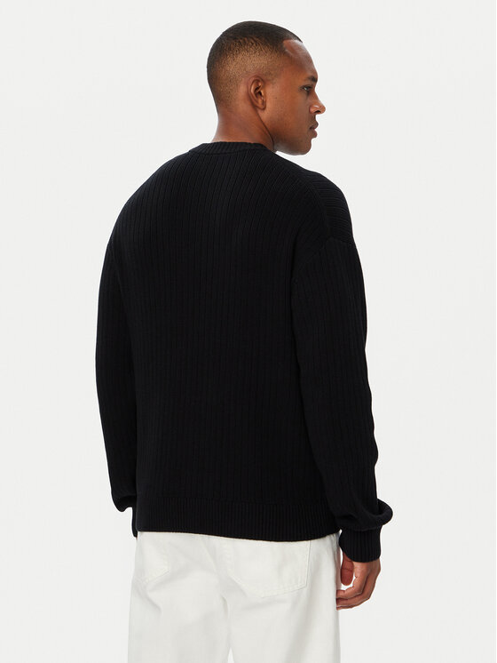 Calvin Klein Jeans Calvin Klein Jeans Sweter LV04RH328G Czarny Regular Fit