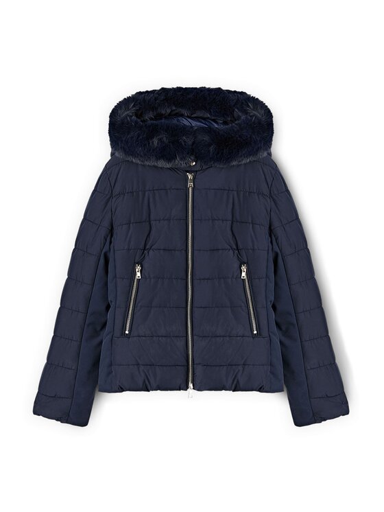 Motivi Motivi Giubbotto piumino F061Q000706N034 Blu Regular Fit