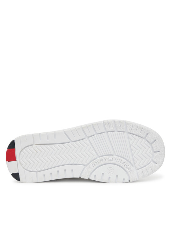 Tommy Hilfiger Tommy Hilfiger Sneakers Flag Low Cut Velcro Sneaker T3X9-33859-1355 M Bianco