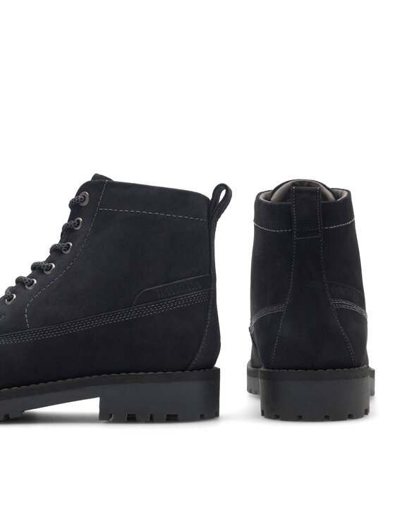 Badura Badura Schnürstiefeletten BOWER-06 MI08 Dunkelblau