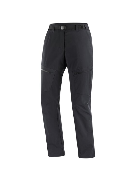Salomon Salomon Spodnie outdoor OUTERPATH UTILITY PANTS Czarny Regular Fit