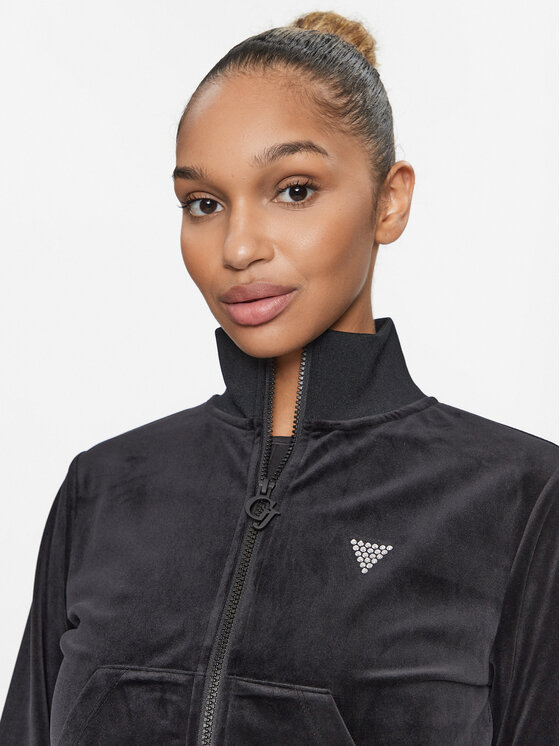 Guess Guess Džemperis V3BQ22 KBXI2 Juoda Regular Fit