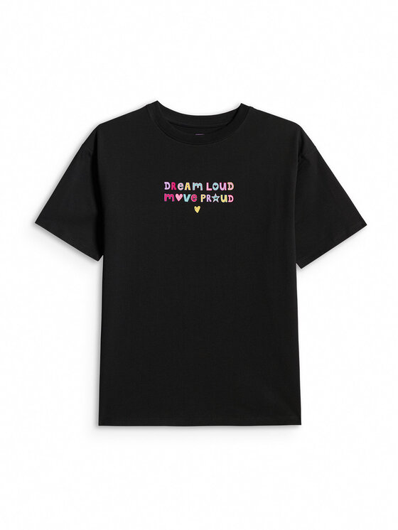 4F 4F T-Shirt ESSENTIAL 3 Czarny Loose Fit