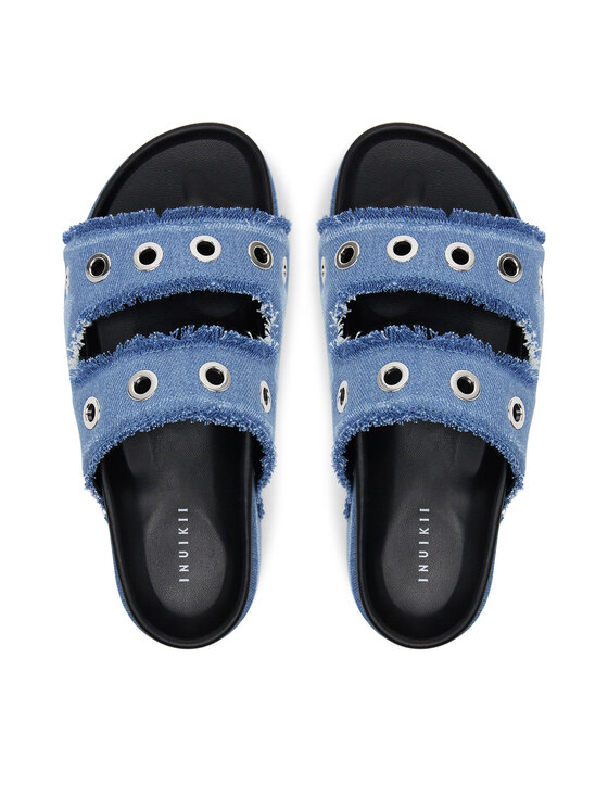 Inuikii Inuikii Papucs Jeans Studos 70103-150 506 Sötétkék