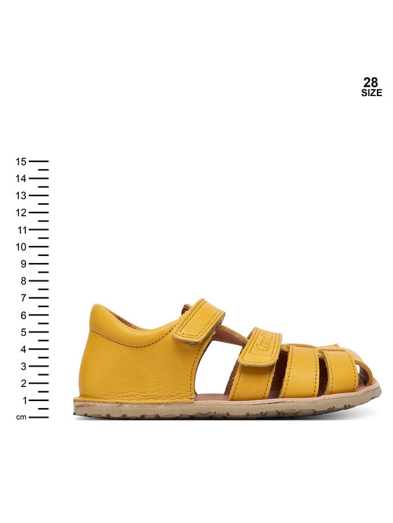 Froddo Froddo Сандали Barefoot Flexy F G3150283-5 S Жълт