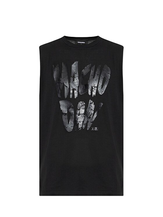 Dsquared2 Dsquared2 Φανέλα S71GD1521 Μαύρο Regular Fit