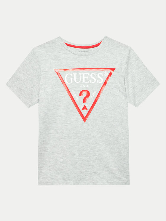 Guess Guess T-Shirt L73I55 K8HM0 Grau Regular Fit