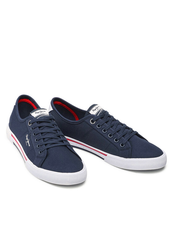 Pepe Jeans Pepe Jeans Tenis superge Brady Men Basic PMS30816 Mornarsko modra
