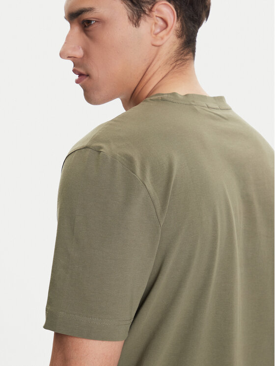 BOSS BOSS Majica Tchup 50473278 Zelena Relaxed Fit