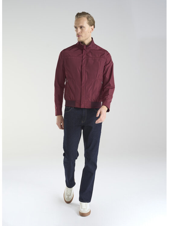 Pako Lorente Pako Lorente Kurtka bomber P24SF-5X-001 Czerwony Classic Fit