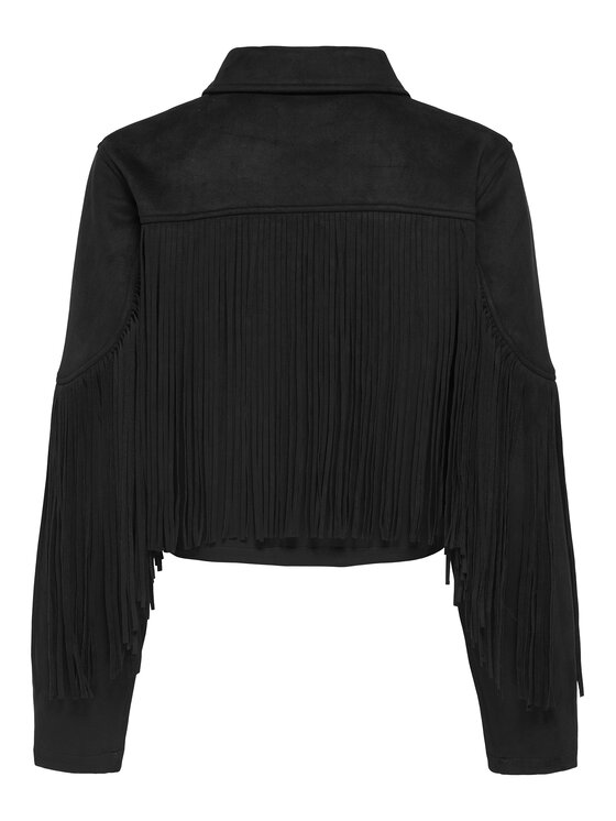 ONLY ONLY Jakna od imitacije kože Diane 15354896 Crna Regular Fit