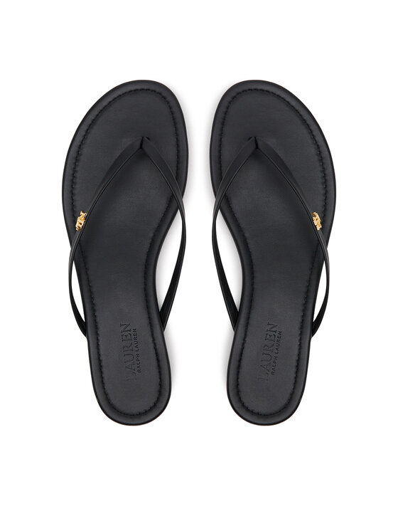 LAUREN RALPH LAUREN LAUREN RALPH LAUREN Flip-flops Raquel 802953931001 Fekete