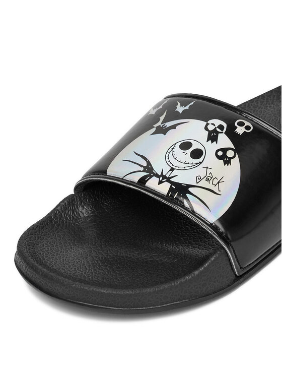 NIGHTMARE BEFORE CHRISTMAS NIGHTMARE BEFORE CHRISTMAS Klapki CEO-AW25-355DNBC Czarny