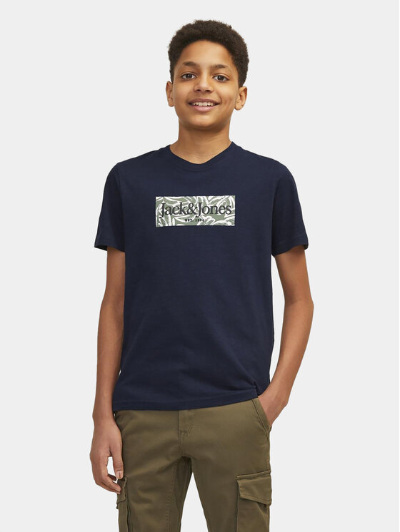 Jack&Jones Junior T-shirt Lafayette 12253973 Tamnoplava Standard Fit